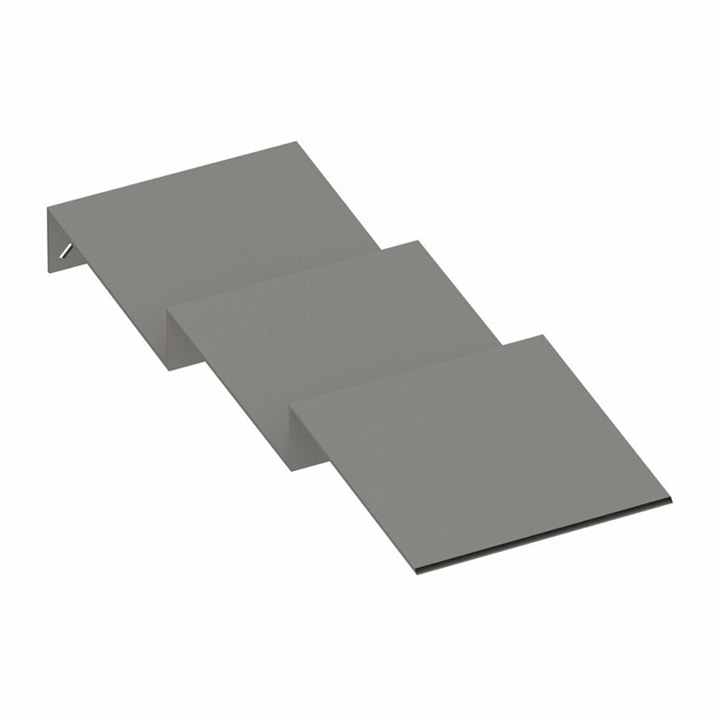 Лоток-разділювач 3 секції 473х142мм, свинець (алюміній) Лоток-разділювач 3 секції 473х142мм, свинець (алюміній)