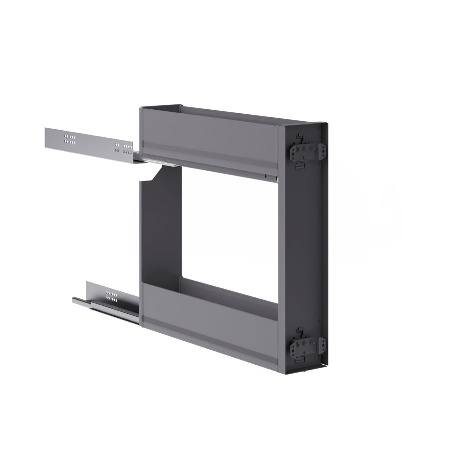 Карго Ikona 200мм, на секцію глибиною min.530мм, із напрямною Blum, Ardesia Карго Ikona 200мм, на секцію глибиною min.530мм, із напрямною Blum, Ardesia