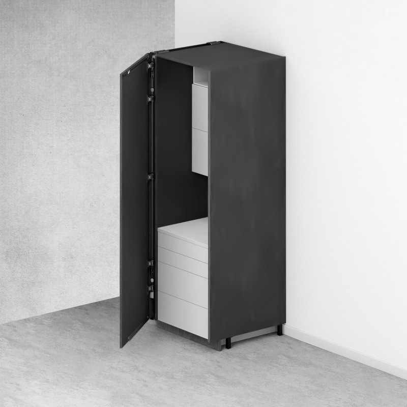 REVEGO uno, h ніші 2257-2406мм, ліва, з цоколем REVEGO uno, h ніші 2257-2406мм, ліва, з цоколем