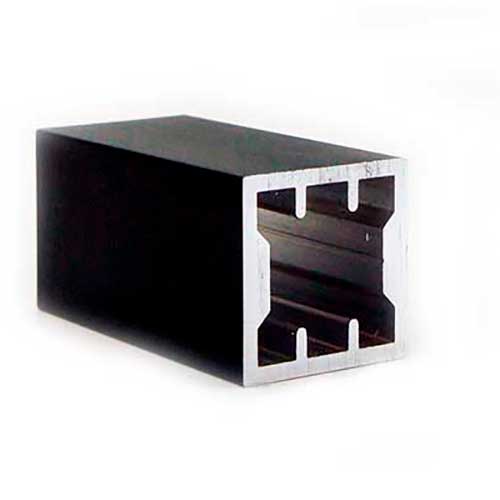 Профіль горизонтальний OL965, 6100мм, (верх, нижній, центр.), чорний мат. Профіль горизонтальний OL965, 6100мм, (верх, нижній, центр.), чорний мат.