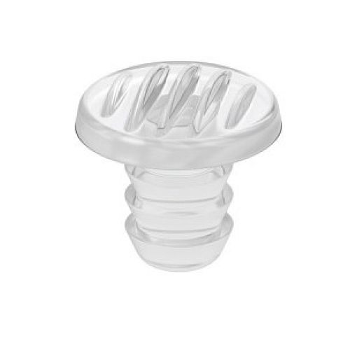 Відбійник d=10мм, h=2,5мм, під свердлення 5мм (пластик прозорий) Відбійник d=10мм, h=2,5мм, під свердлення 5мм (пластик прозорий)