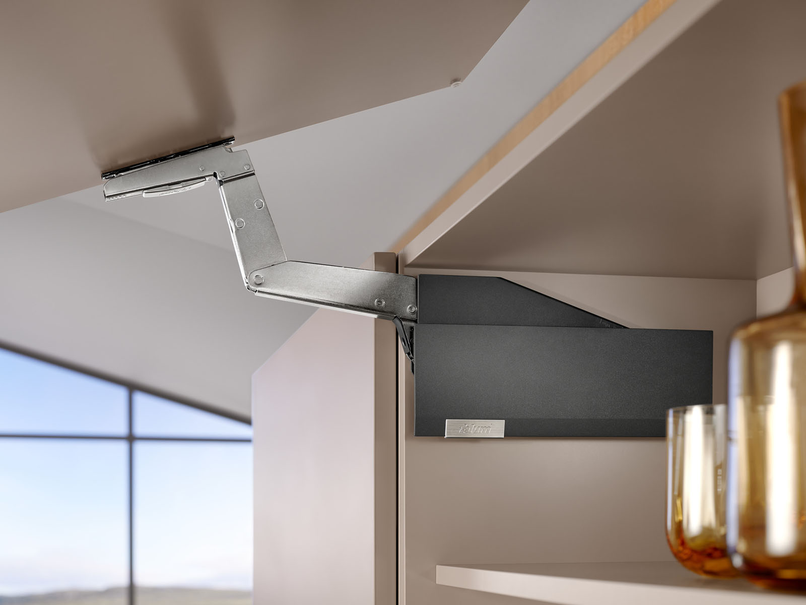 AVENTOS HS top, 22, ВК350-540мм, дер. фасад, TGR AVENTOS HS top, 22, ВК350-540мм, дер. фасад, TGR
