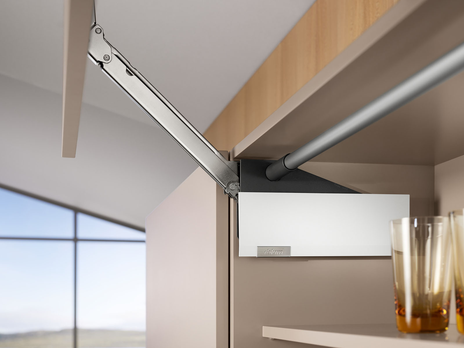 AVENTOS HL top, 22L35, ВК340-389мм, алюм. рамки, SW-M AVENTOS HL top, 22L35, ВК340-389мм, алюм. рамки, SW-M
