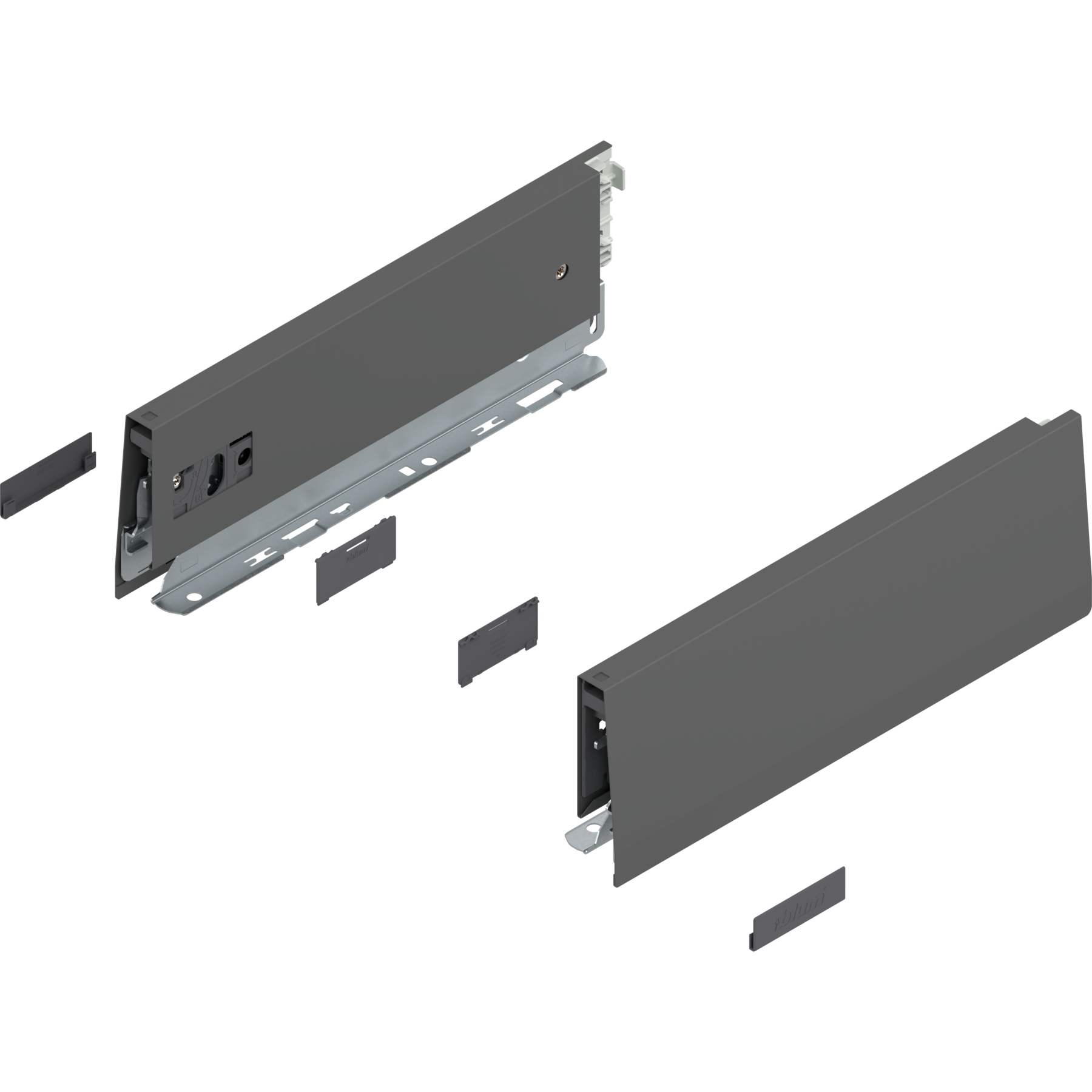MERIVOBOX царга, M, 270 мм, R+L, OG-M (оріон сірий) MERIVOBOX царга, M, 270 мм, R+L, OG-M (оріон сірий)