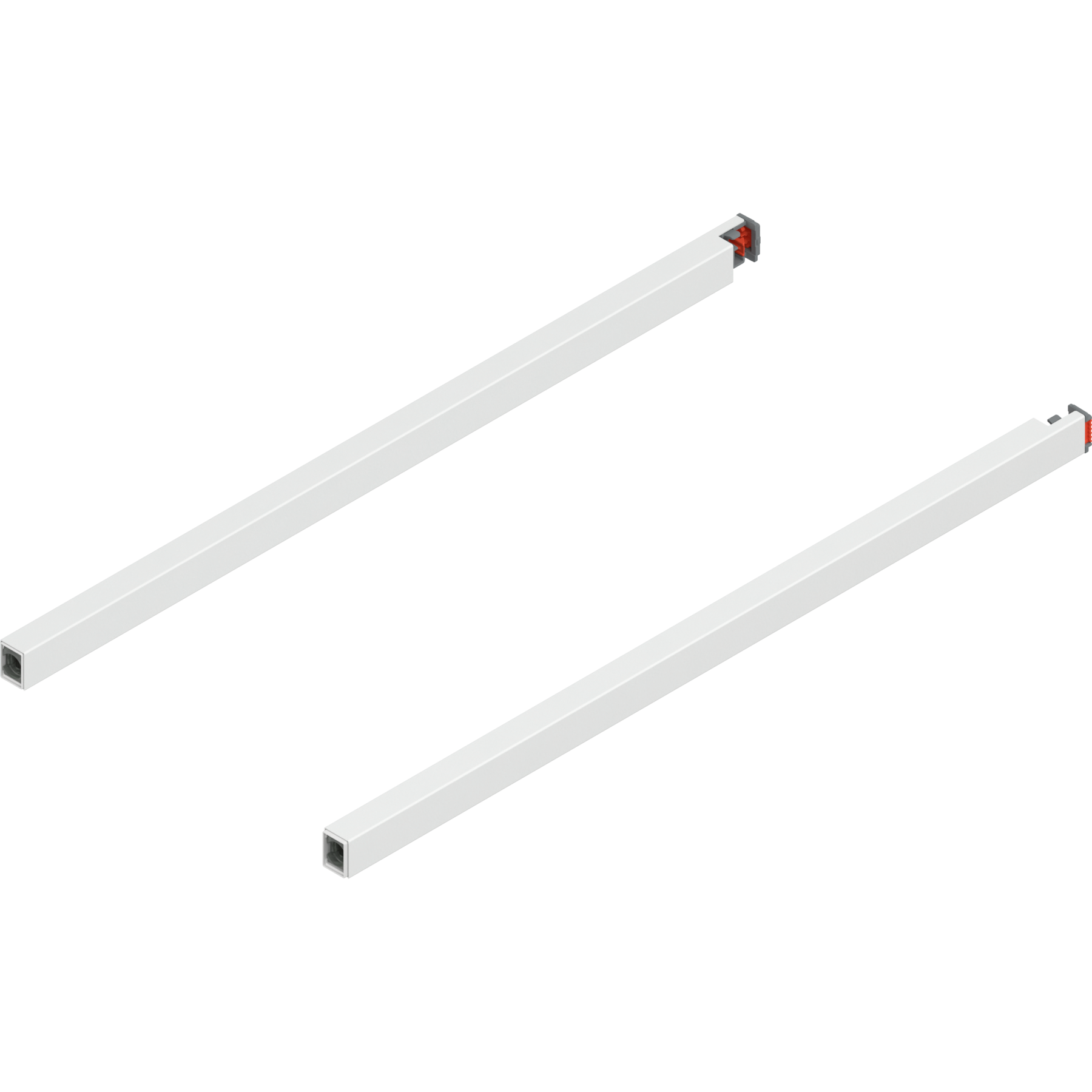 MERIVOBOX поздовжній релінг, 450 мм, R+L, SW-M (білий шовк) MERIVOBOX поздовжній релінг, 450 мм, R+L, SW-M (білий шовк)