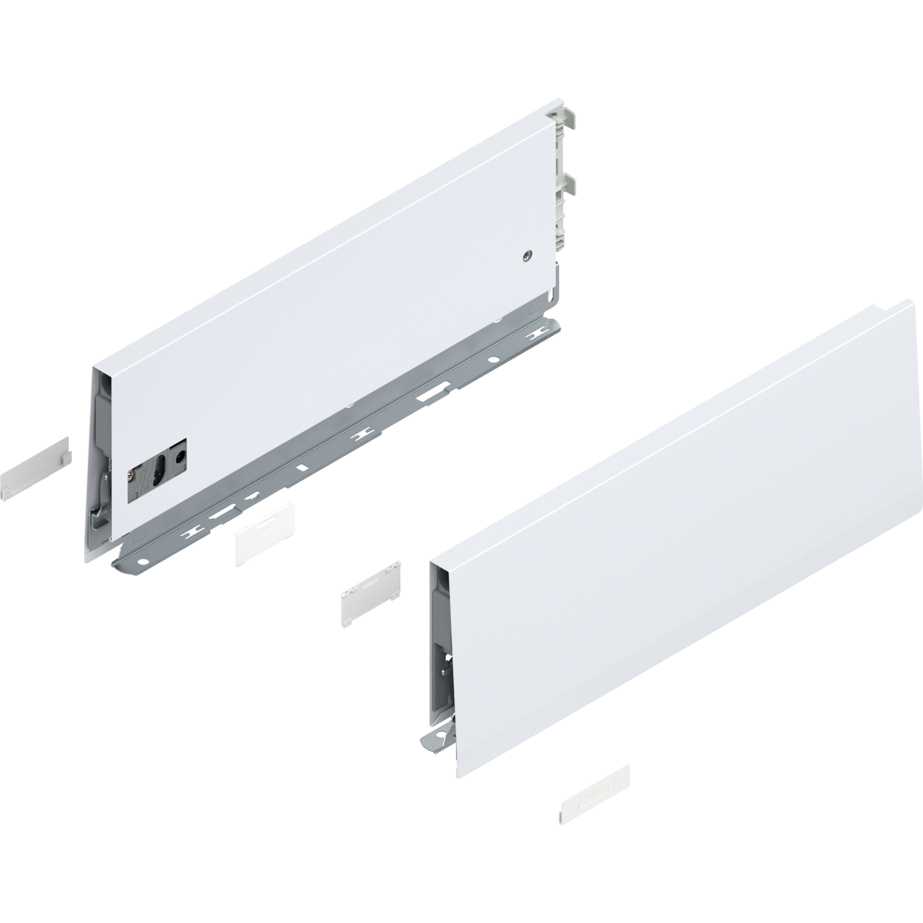 MERIVOBOX царга, K, 350 мм, R+L, SW-M (білий шовк) MERIVOBOX царга, K, 350 мм, R+L, SW-M (білий шовк)