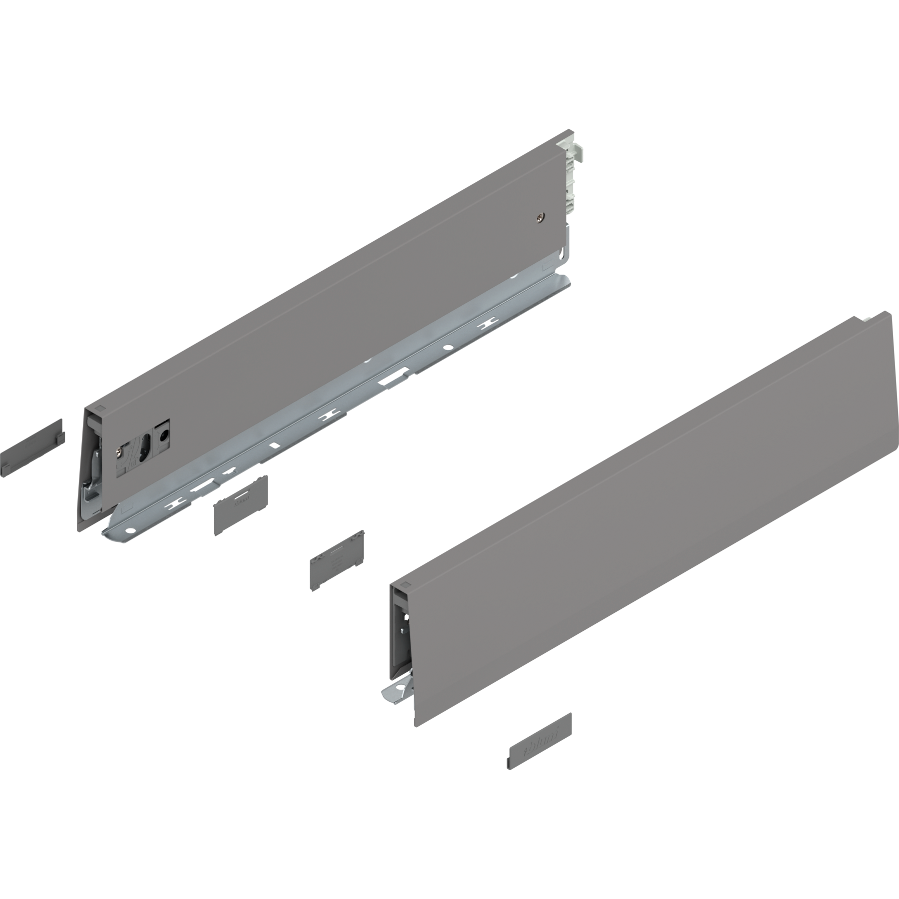 MERIVOBOX царга, M, 400 мм, R+L, IG-M (індіум сірий) MERIVOBOX царга, M, 400 мм, R+L, IG-M (індіум сірий)