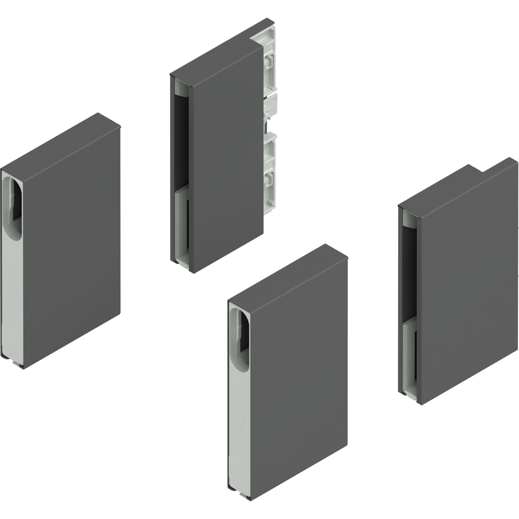 MERIVOBOX BOXCOVER, E, L+R, OG-M (оріон сірий) MERIVOBOX BOXCOVER, E, L+R, OG-M (оріон сірий)