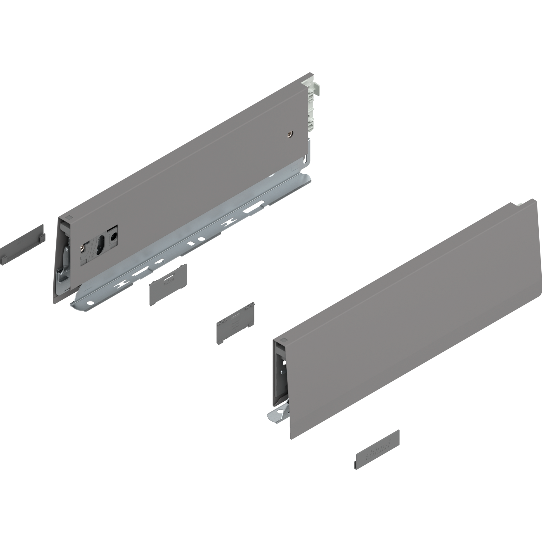 MERIVOBOX царга, M, 300 мм, R+L, IG-M (індіум сірий) MERIVOBOX царга, M, 300 мм, R+L, IG-M (індіум сірий)