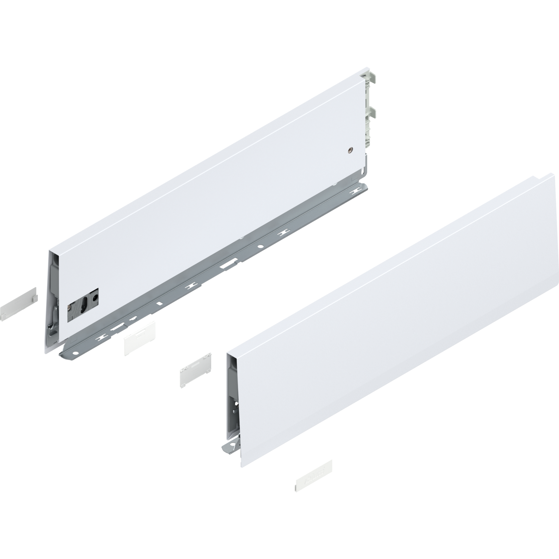 MERIVOBOX царга, K, 450 мм, R+L, SW-M (білий шовк) MERIVOBOX царга, K, 450 мм, R+L, SW-M (білий шовк)