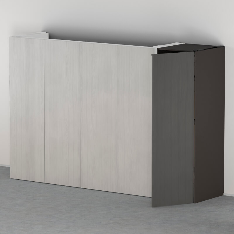 REVEGO uno, h ніші 2257-2406мм, права, без цоколя REVEGO uno, h ніші 2257-2406мм, права, без цоколя