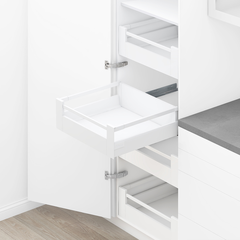 TANDEMBOX antaro, 450 мм, 65 кг, C, з релінгом, TIP-ON BLUMOTION, SW-M (білий шовк) TANDEMBOX antaro, 450 мм, 65 кг, C, з релінгом, TIP-ON BLUMOTION, SW-M (білий шовк)