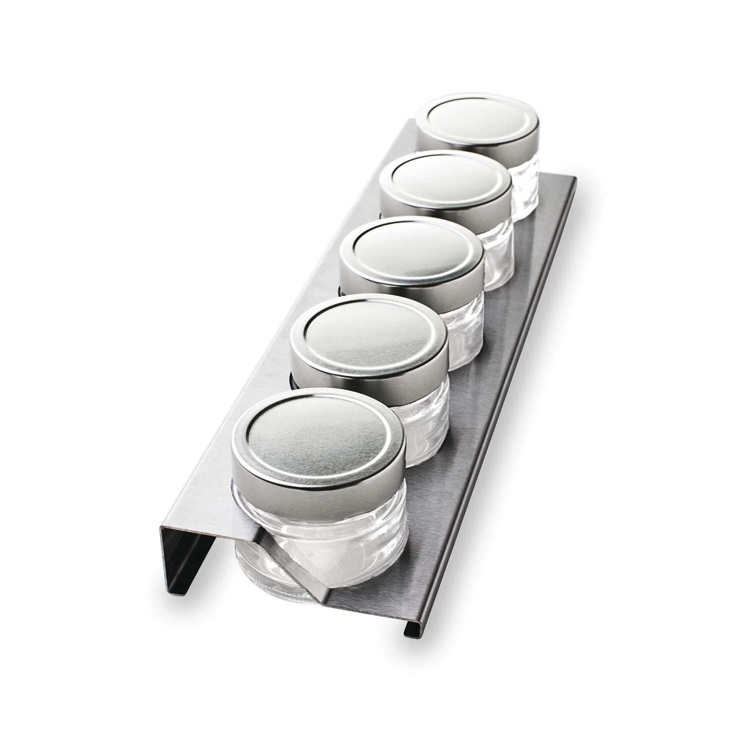 Підставка Premiere (мод.1158) для приправ, нерж.сталь/скло Підставка Premiere (мод.1158) для приправ, нерж.сталь/скло