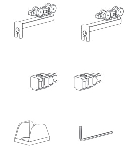 Комплект механізмів з 2-ма стопорами, 15кг Комплект механізмів з 2-ма стопорами, 15кг