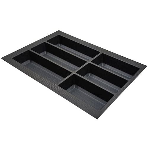 Лоток для стол. приборов Classico 400мм, для Legrabox, черный (890), Kristall softTouch