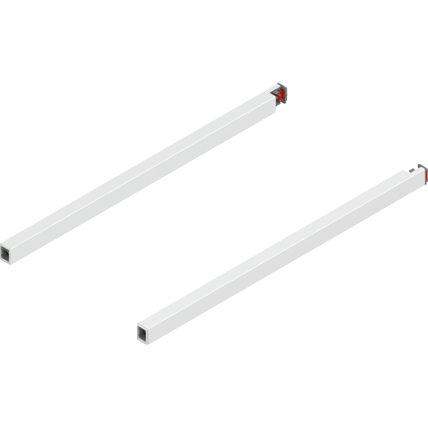 MERIVOBOX поздовжній релінг, 400 мм, R+L, SW-M (білий шовк) MERIVOBOX поздовжній релінг, 400 мм, R+L, SW-M (білий шовк)