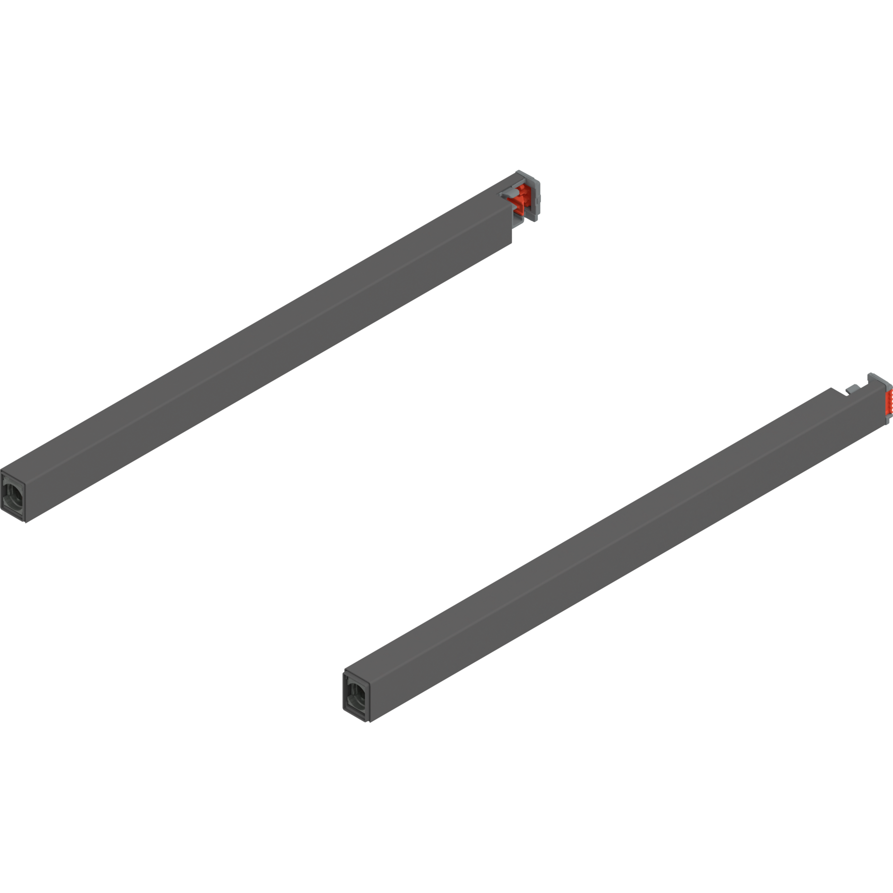 MERIVOBOX поздовжній релінг, 300 мм, R+L, OG-M (оріон сірий) MERIVOBOX поздовжній релінг, 300 мм, R+L, OG-M (оріон сірий)