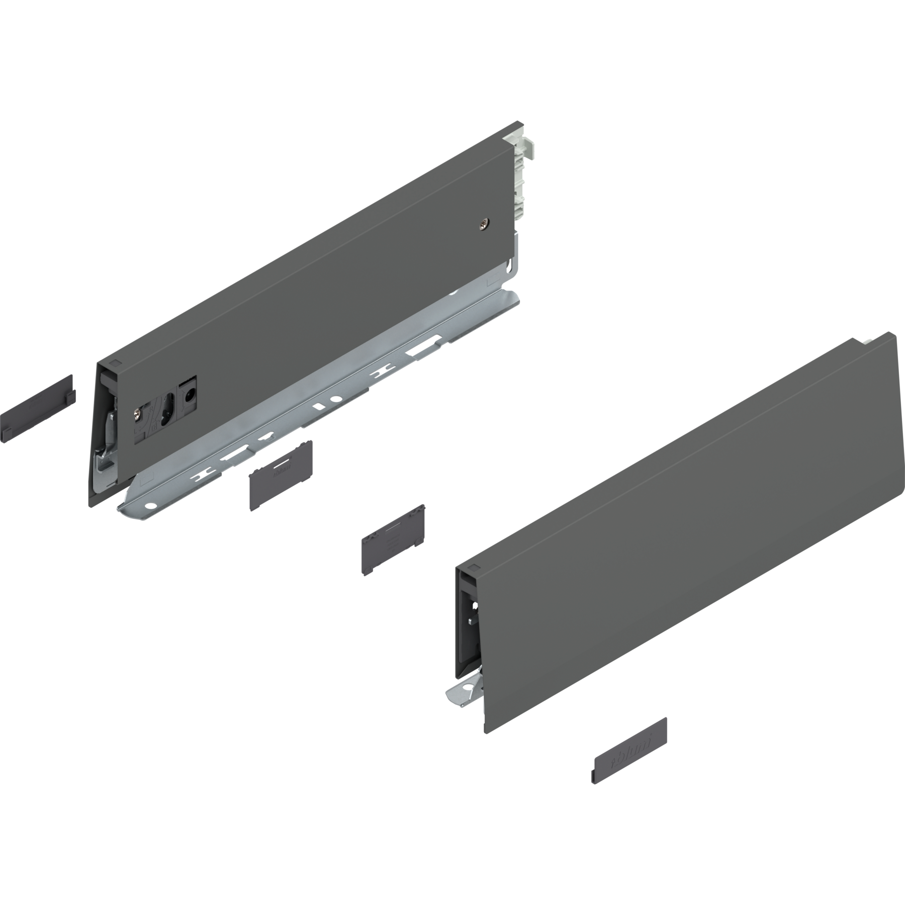 MERIVOBOX царга, M, 300 мм, R+L, OG-M (оріон сірий) MERIVOBOX царга, M, 300 мм, R+L, OG-M (оріон сірий)
