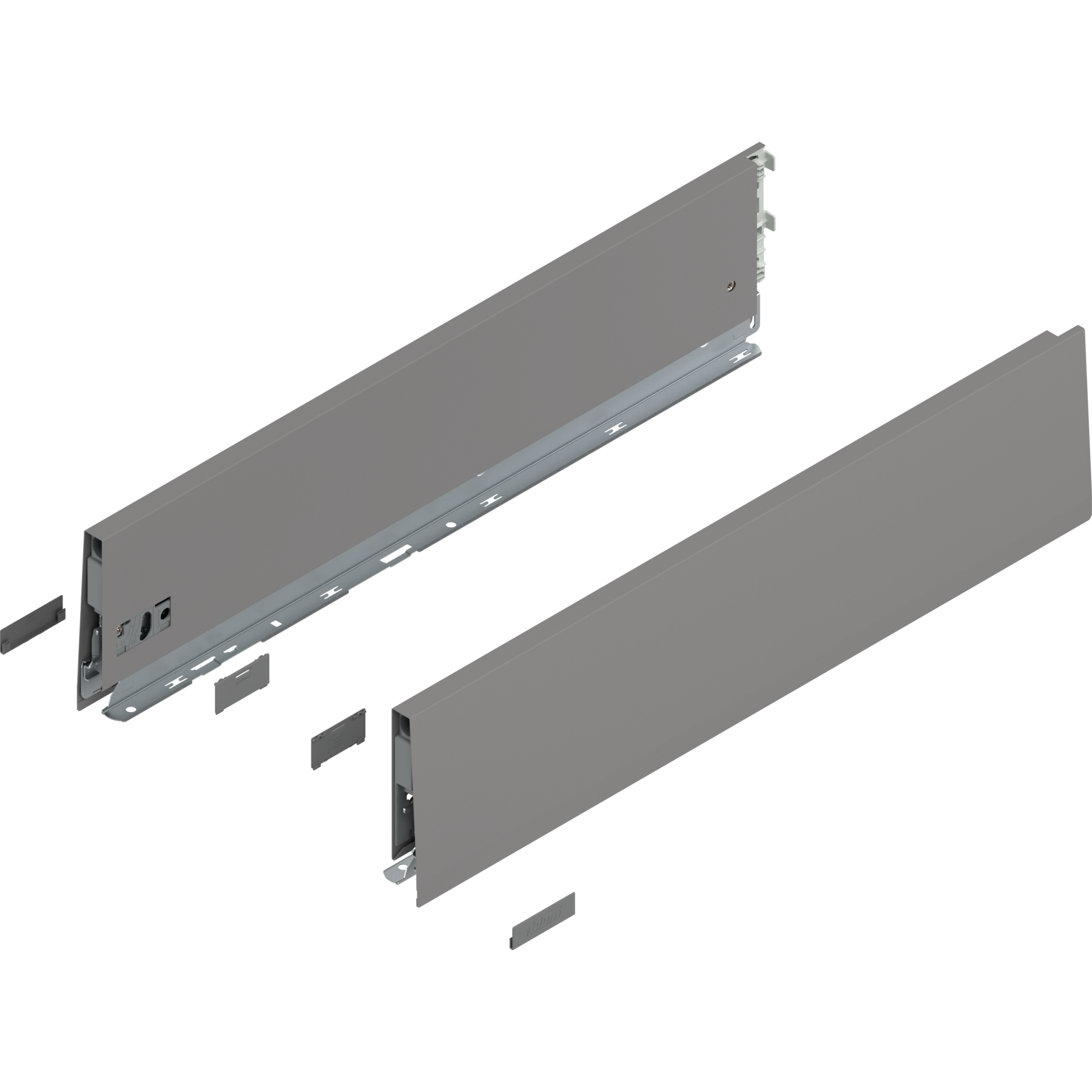 MERIVOBOX царга, K, 550 мм, R+L, IG-M (індіум сірий) MERIVOBOX царга, K, 550 мм, R+L, IG-M (індіум сірий)