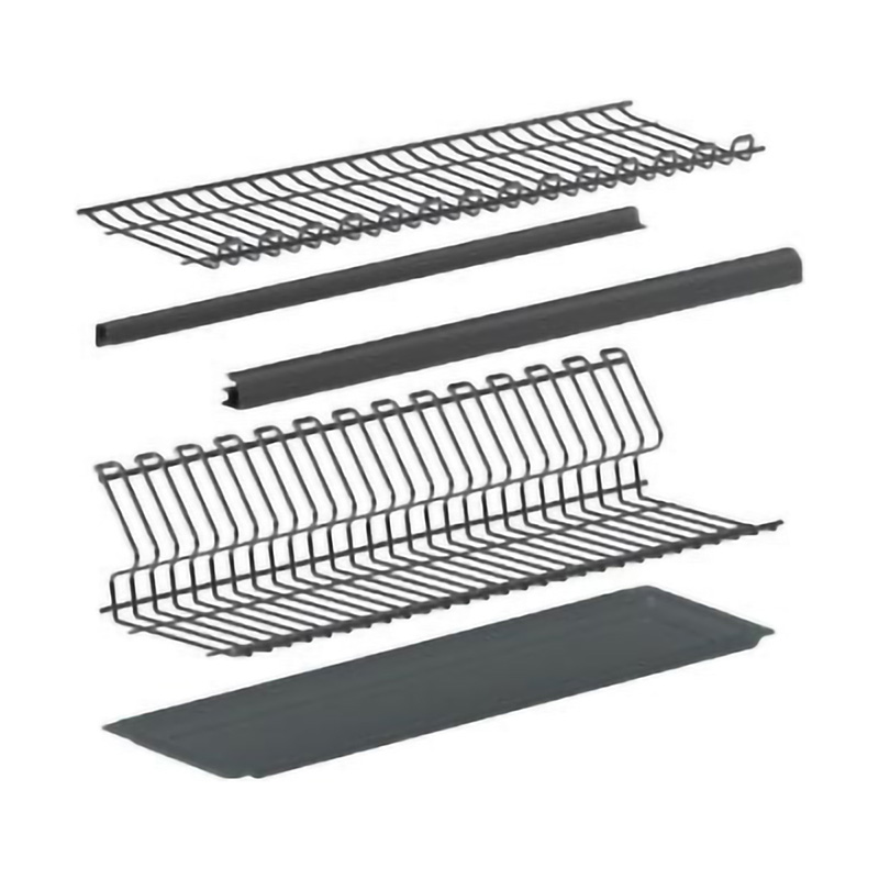 Сушарка для посуду 2-х рівнева, 1200мм, Ellite, титан Сушарка для посуду 2-х рівнева, 1200мм, Ellite, титан