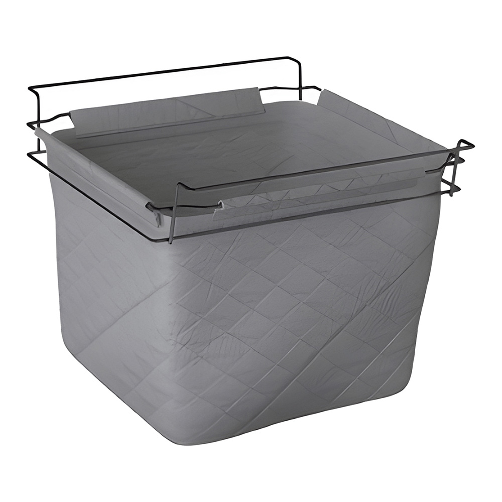 Кошик Ipnos для білизни 500х450х384мм, з чорною металевою рамою та тканинним мішком Кошик Ipnos для білизни 500х450х384мм, з чорною металевою рамою та тканинним мішком