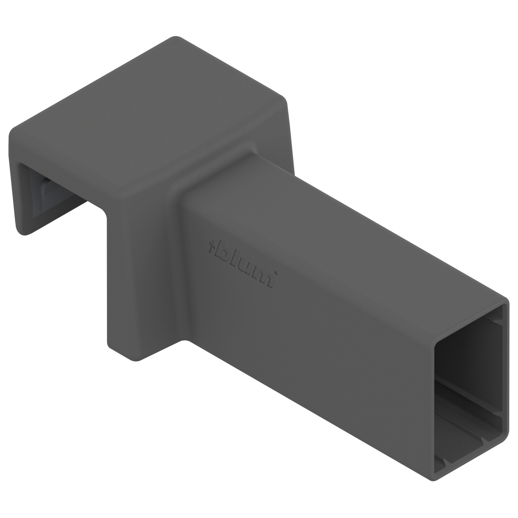 Тримач поперечного релінга AMBIA-LINE, для MERIVOBOX, сірий "оріон" матовий Тримач поперечного релінга AMBIA-LINE, для MERIVOBOX, сірий "оріон" матовий