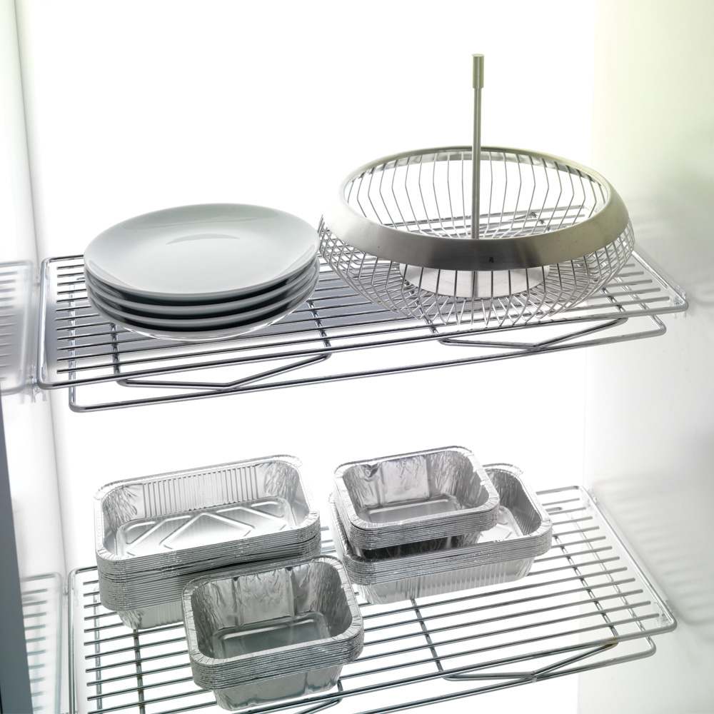 Полиця сітчаста 900/860-864х260х35мм, хром                                                            Полиця сітчаста 900/860-864х260х35мм, хром