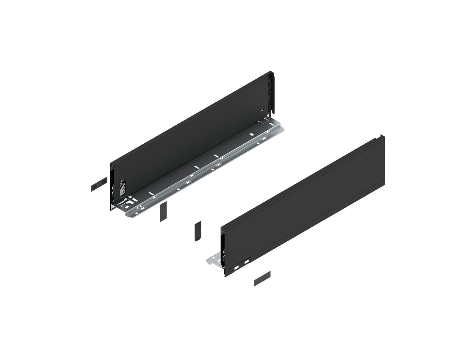 LEGRABOX царга, висота K (128.5 мм), НД=500 мм, ліва/права, LEGRABOX pure, чорний карбон матовий LEGRABOX царга, висота K (128.5 мм), НД=500 мм, ліва/права, LEGRABOX pure, чорний карбон матовий