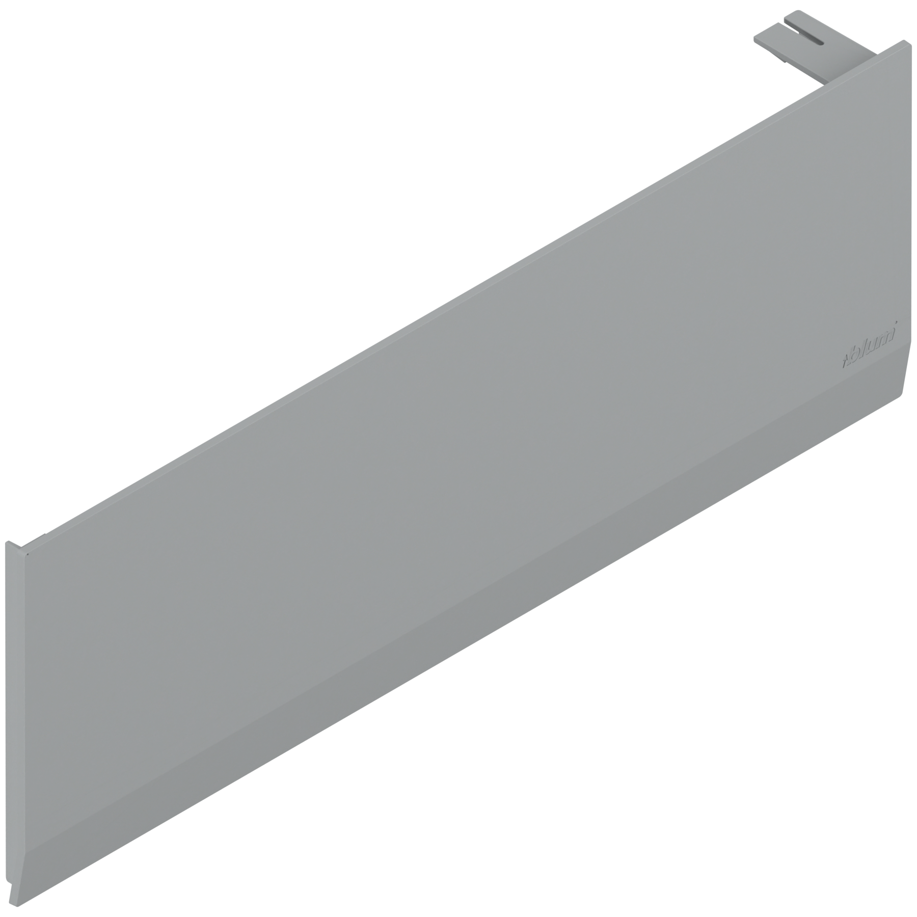 Заглушка для AVENTOS HF/HS/HL top, гладка, лівий, світло-сірий Заглушка для AVENTOS HF/HS/HL top, гладка, лівий, світло-сірий