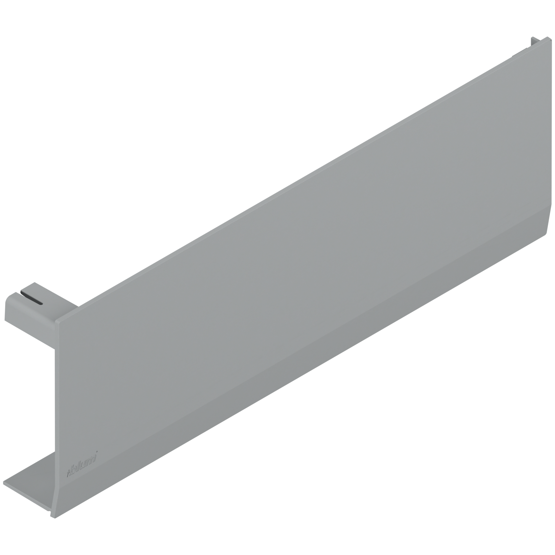 Заглушка для AVENTOS HF/HS/HL top, гладка, правий, світло-сірий Заглушка для AVENTOS HF/HS/HL top, гладка, правий, світло-сірий