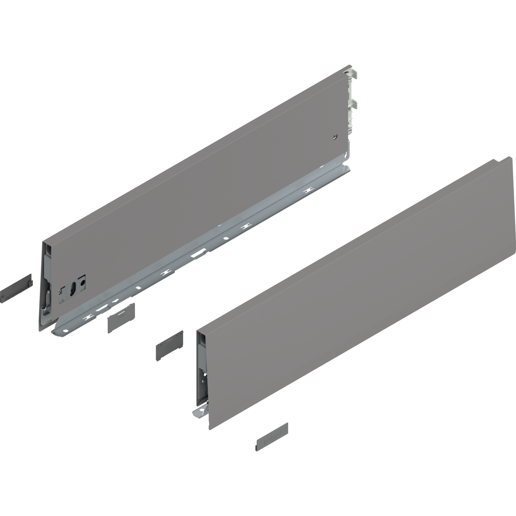 MERIVOBOX царга, K, 500 мм, R+L, IG-M (індіум сірий) MERIVOBOX царга, K, 500 мм, R+L, IG-M (індіум сірий)