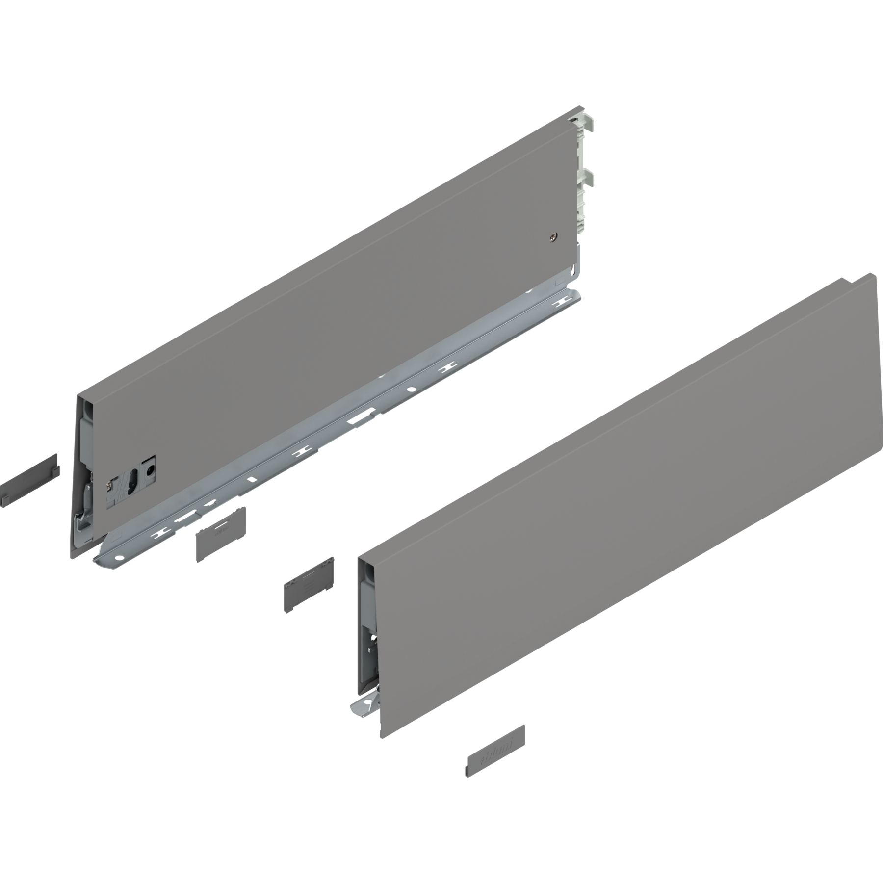 MERIVOBOX царга, K, 450 мм, R+L, IG-M (індіум сірий) MERIVOBOX царга, K, 450 мм, R+L, IG-M (індіум сірий)