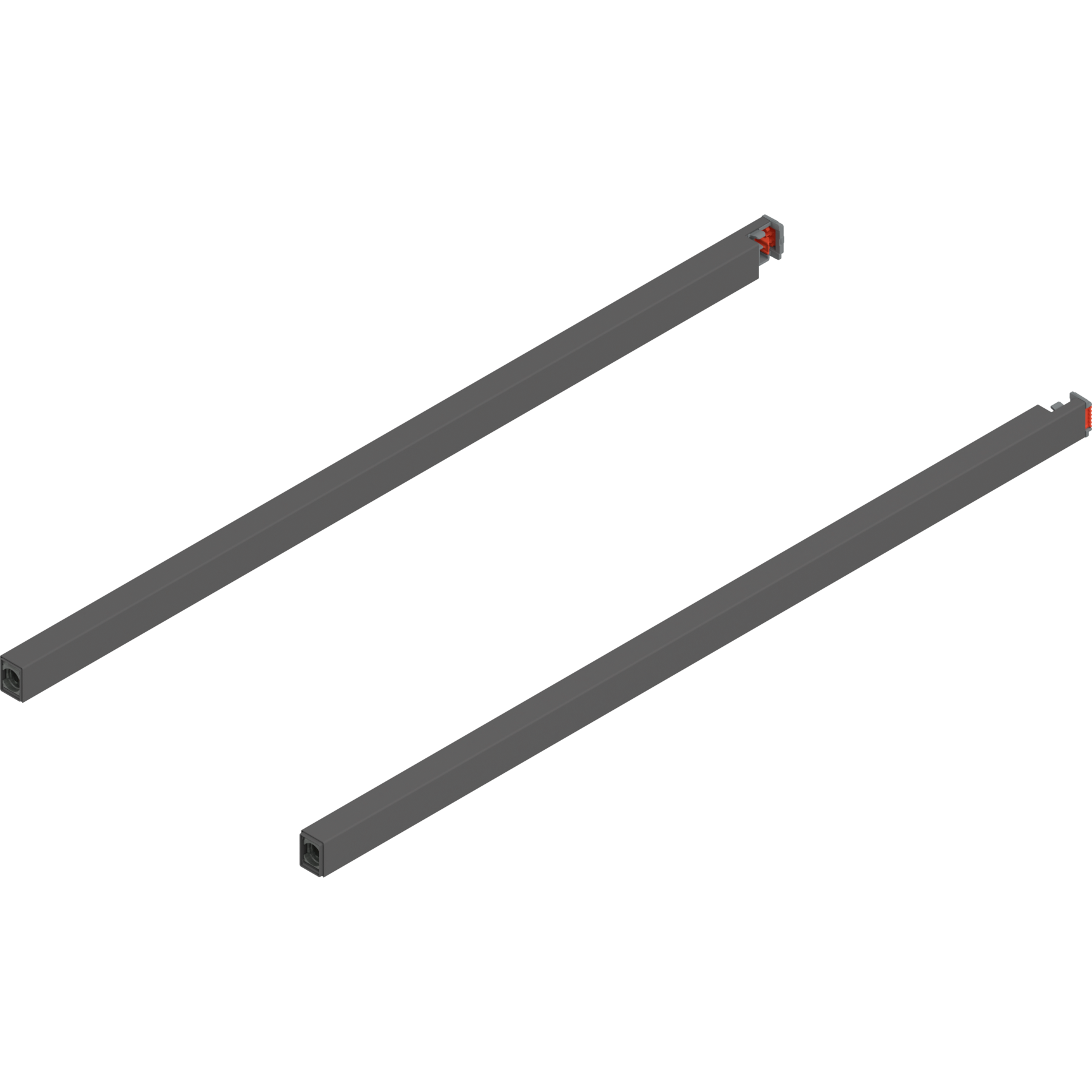 MERIVOBOX поздовжній релінг, 500 мм, R+L, OG-M (оріон сірий) MERIVOBOX поздовжній релінг, 500 мм, R+L, OG-M (оріон сірий)