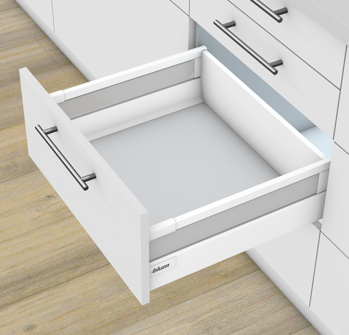 TANDEMBOX antaro, 450 мм, 30 кг, C, з релінгом та під вставку, TIP-ON BLUMOTION, SW-M (білий шовк) TANDEMBOX antaro, 450 мм, 30 кг, C, з релінгом та під вставку, TIP-ON BLUMOTION, SW-M (білий шовк)