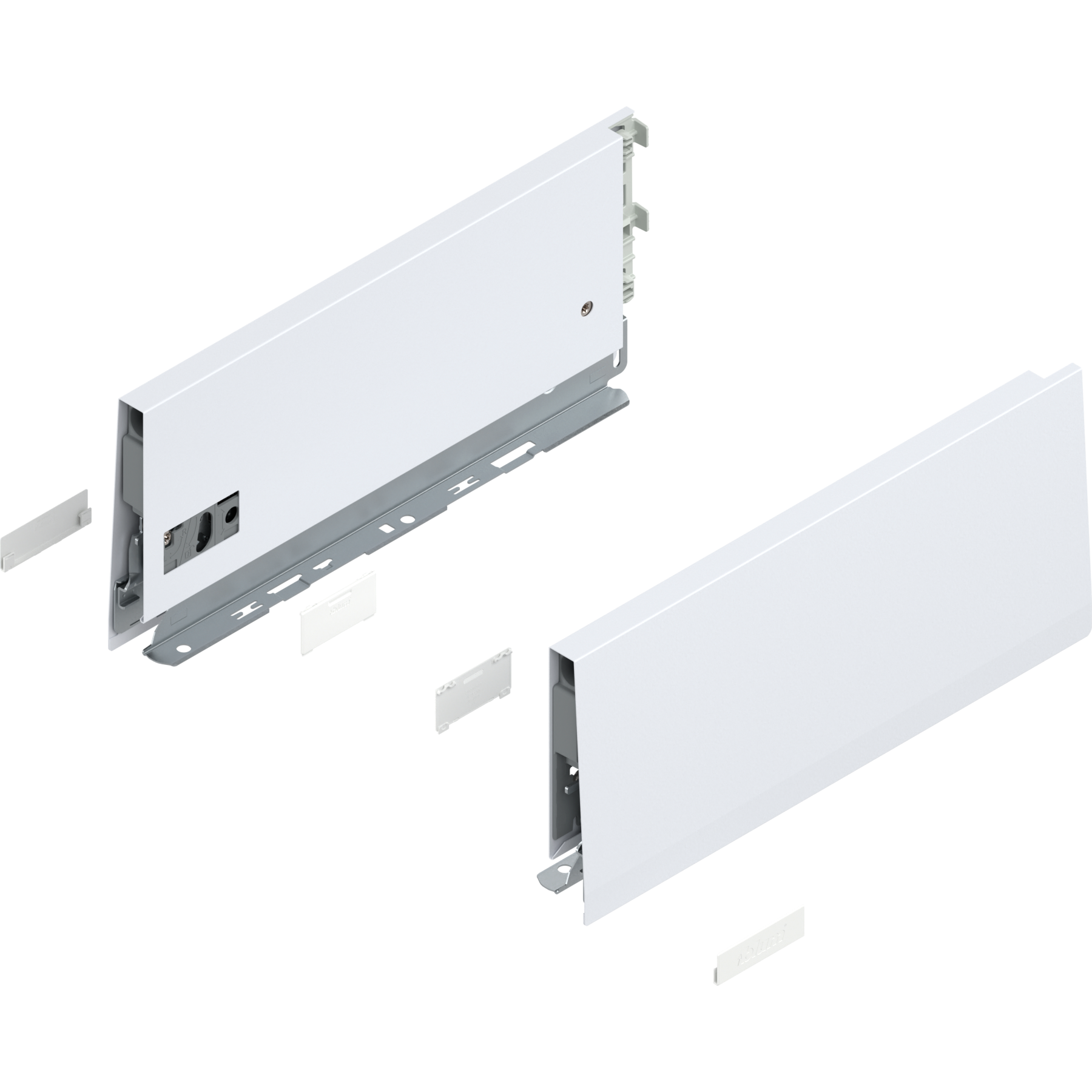 MERIVOBOX царга, K, 300 мм, R+L, SW-M (білий шовк) MERIVOBOX царга, K, 300 мм, R+L, SW-M (білий шовк)