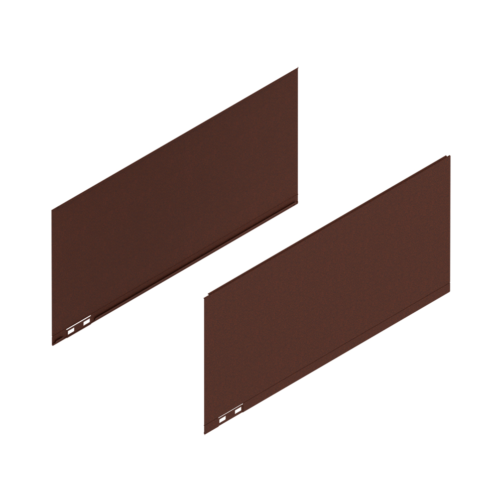 LEGRABOX декоративний елемент, F, NL=500мм, R+L, NR (noble rust) LEGRABOX декоративний елемент, F, NL=500мм, R+L, NR (noble rust)