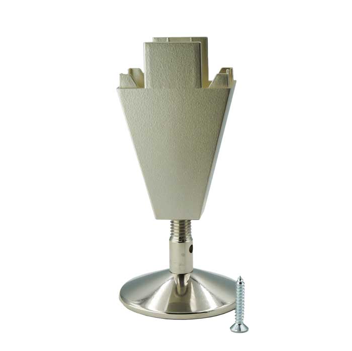 Опора регульована пластикова, олива (з п'яткою нікель) Опора регульована пластикова, олива (з п'яткою нікель)