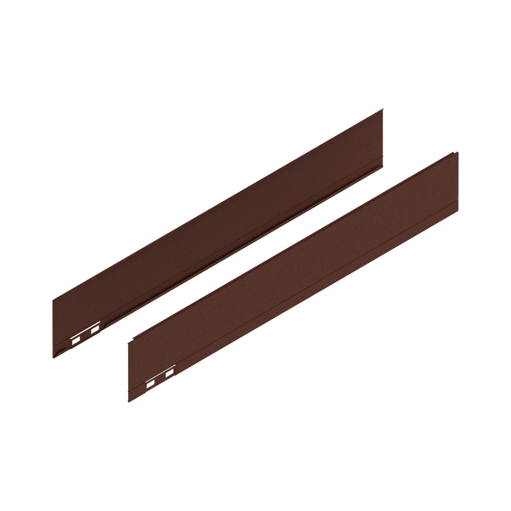 LEGRABOX декоративний елемент, M, NL=550мм, R+L, NR (noble rust) LEGRABOX декоративний елемент, M, NL=550мм, R+L, NR (noble rust)
