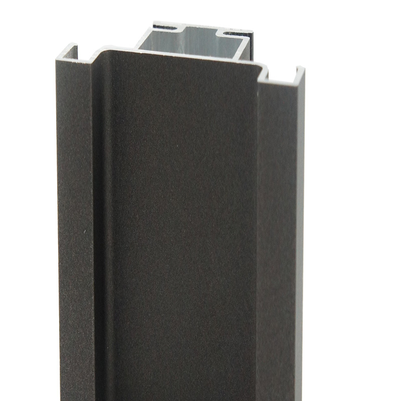 Профіль-ручка Gola 4230мм, вертикальна, двостороння, графіт мат. Профіль-ручка Gola 4230мм, вертикальна, двостороння, графіт мат.