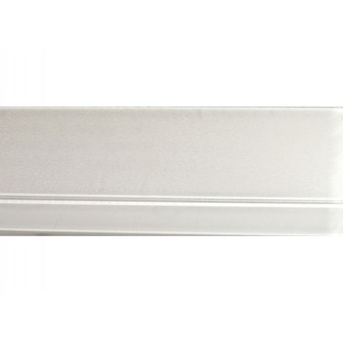 Лента белый с белой полосой глянец 23х1,3 мм, uni, 100