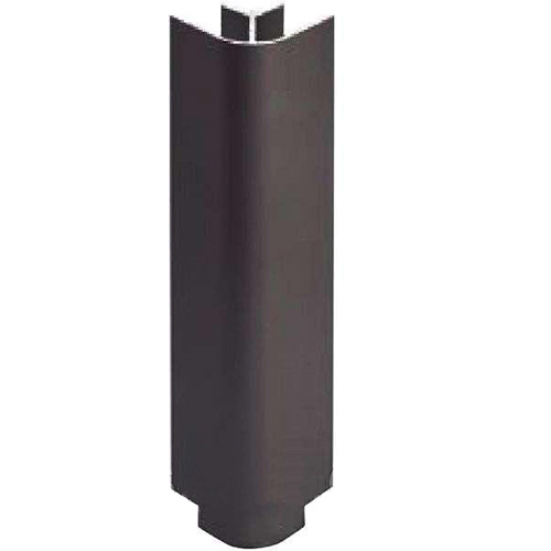 Кут зовнішній 90°, H=100мм, чорний (глянець) Кут зовнішній 90°, H=100мм, чорний (глянець)