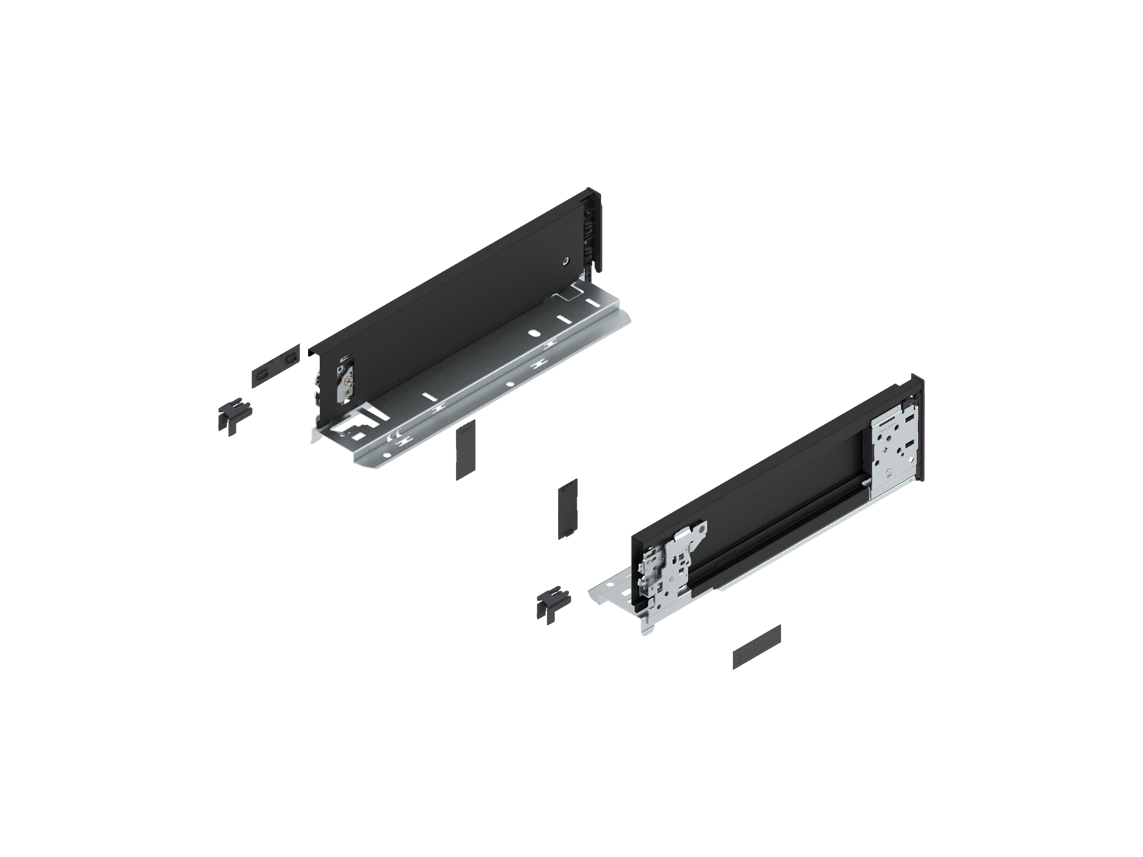 LEGRABOX pure - царга (внутр.), M, NL=300мм, R+L, CS-M (карбон чорний) LEGRABOX pure - царга (внутр.), M, NL=300мм, R+L, CS-M (карбон чорний)