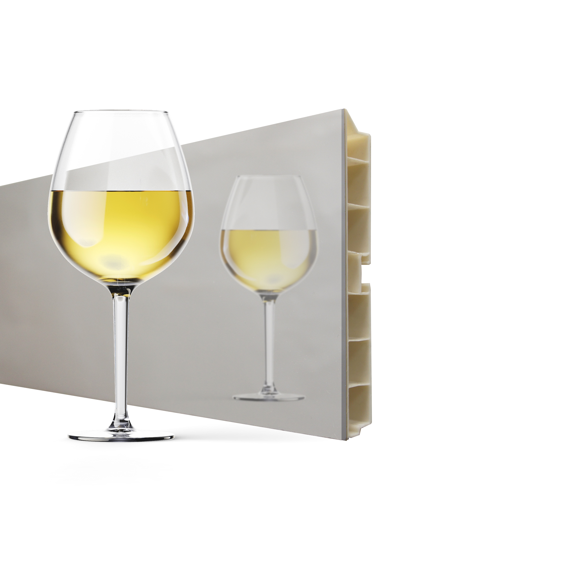 Цоколь H=100мм,  дзеркального цоколя (ПВХ), 4м Цоколь H=100мм,  дзеркального цоколя (ПВХ), 4м