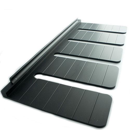 Тримач Freedom для винних келихів 350мм, чорний (алюміній) Тримач Freedom для винних келихів 350мм, чорний (алюміній)