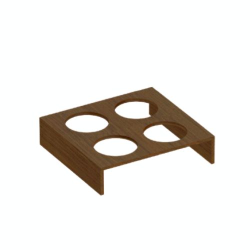 Підставка для спецій 149мм, мала, горіх Canaletto (компакт-ламінат) Підставка для спецій 149мм, мала, горіх Canaletto (компакт-ламінат)