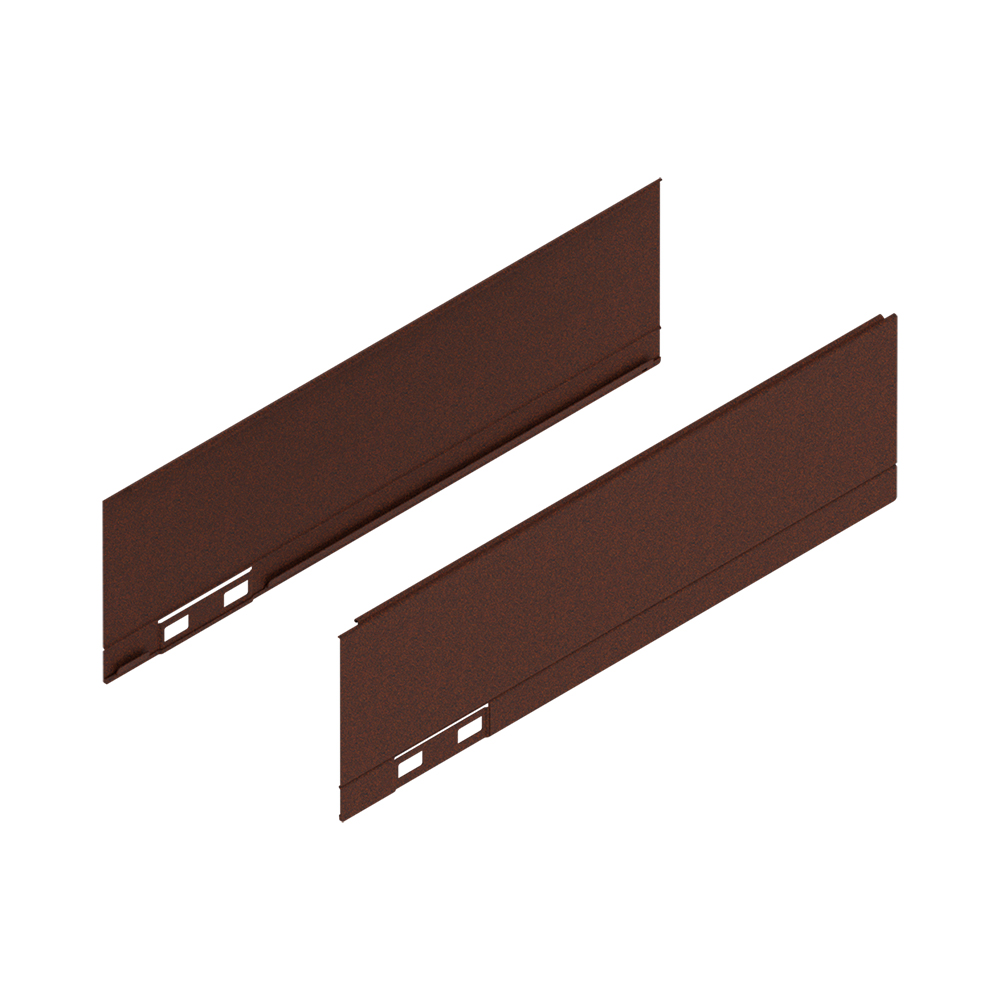 LEGRABOX декоративний елемент, M, NL=300мм, R+L, NR (noble rust) LEGRABOX декоративний елемент, M, NL=300мм, R+L, NR (noble rust)