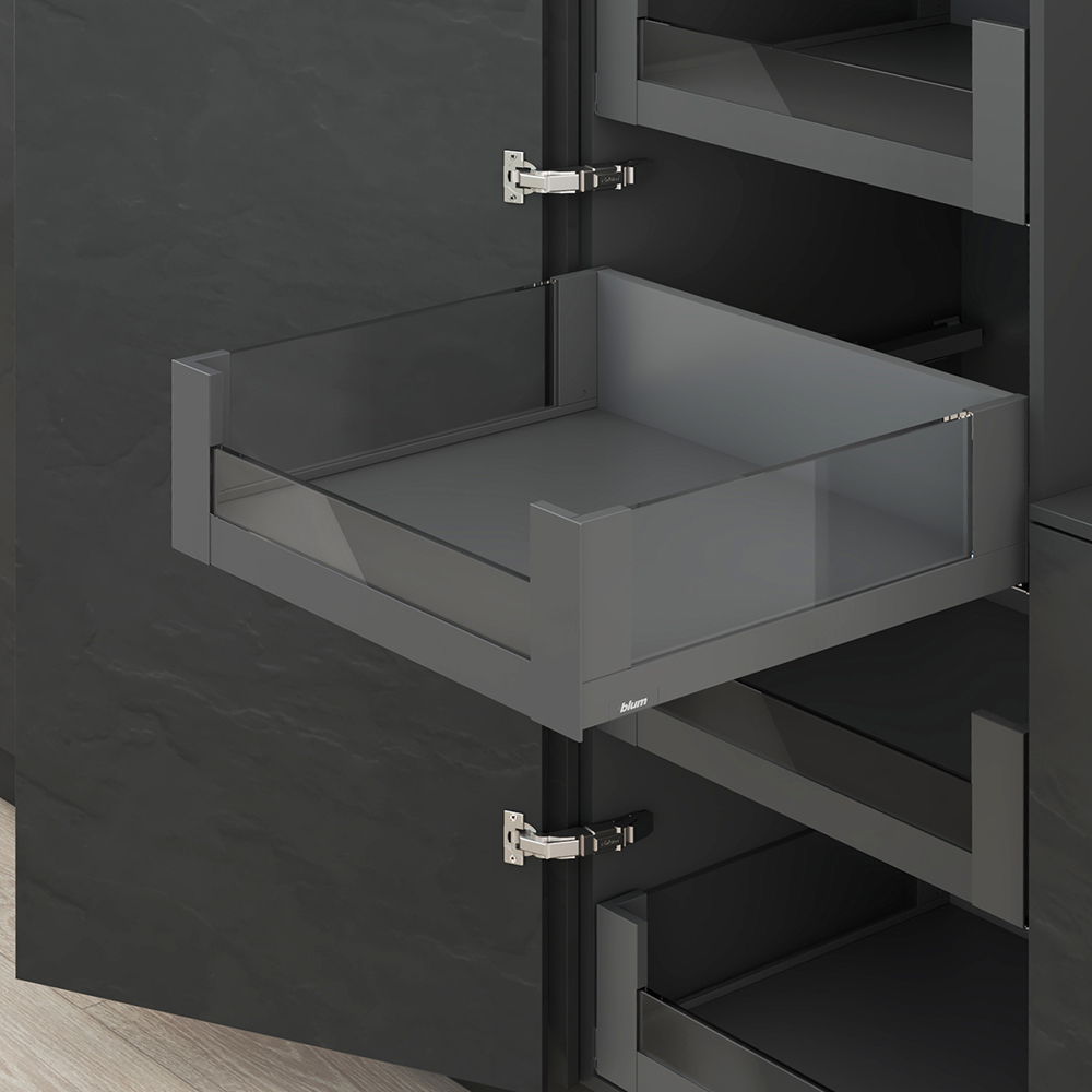 LEGRABOX free, 400 мм, 40 кг, C, передня панель із вставкою, TIP-ON, OG-M (оріон сірий) LEGRABOX free, 400 мм, 40 кг, C, передня панель із вставкою, TIP-ON, OG-M (оріон сірий)