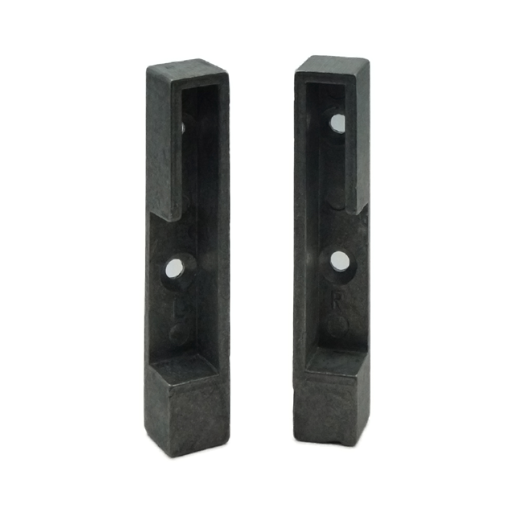 Тримач труби (боковий з кріпленням до боковини) CSS14148M5 14х14х80мм, під фарбування (пара) Тримач труби (боковий з кріпленням до боковини) CSS14148M5 14х14х80мм, під фарбування (пара)