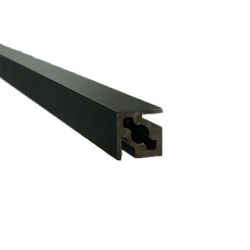 Профіль 15х15мм, L=2590мм для полиці і задньої стінки, чорний Профіль 15х15мм, L=2590мм для полиці і задньої стінки, чорний