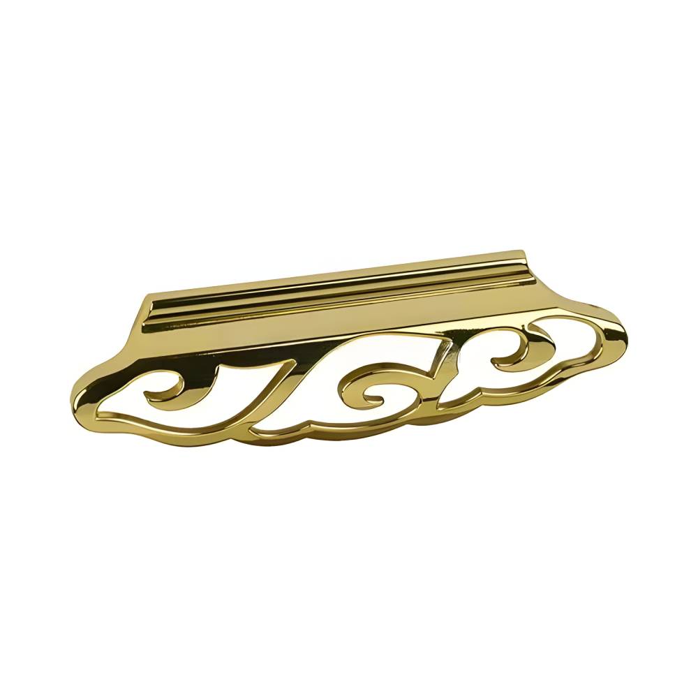 Ключевина накладна золото пол. 32х115мм, м/о 96мм Ключевина накладна золото пол. 32х115мм, м/о 96мм